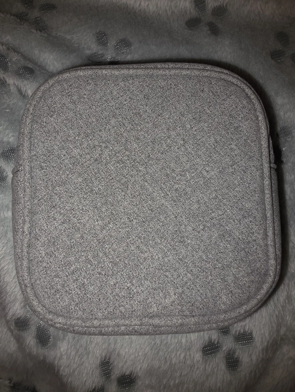 Stoney Clover Soft Gray Clearfront Mini Pouch NWT